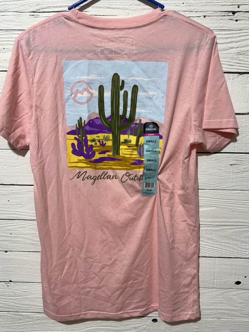 Magellan Outdoors Pink Chest Logo Tee - Picture 3 of 3
